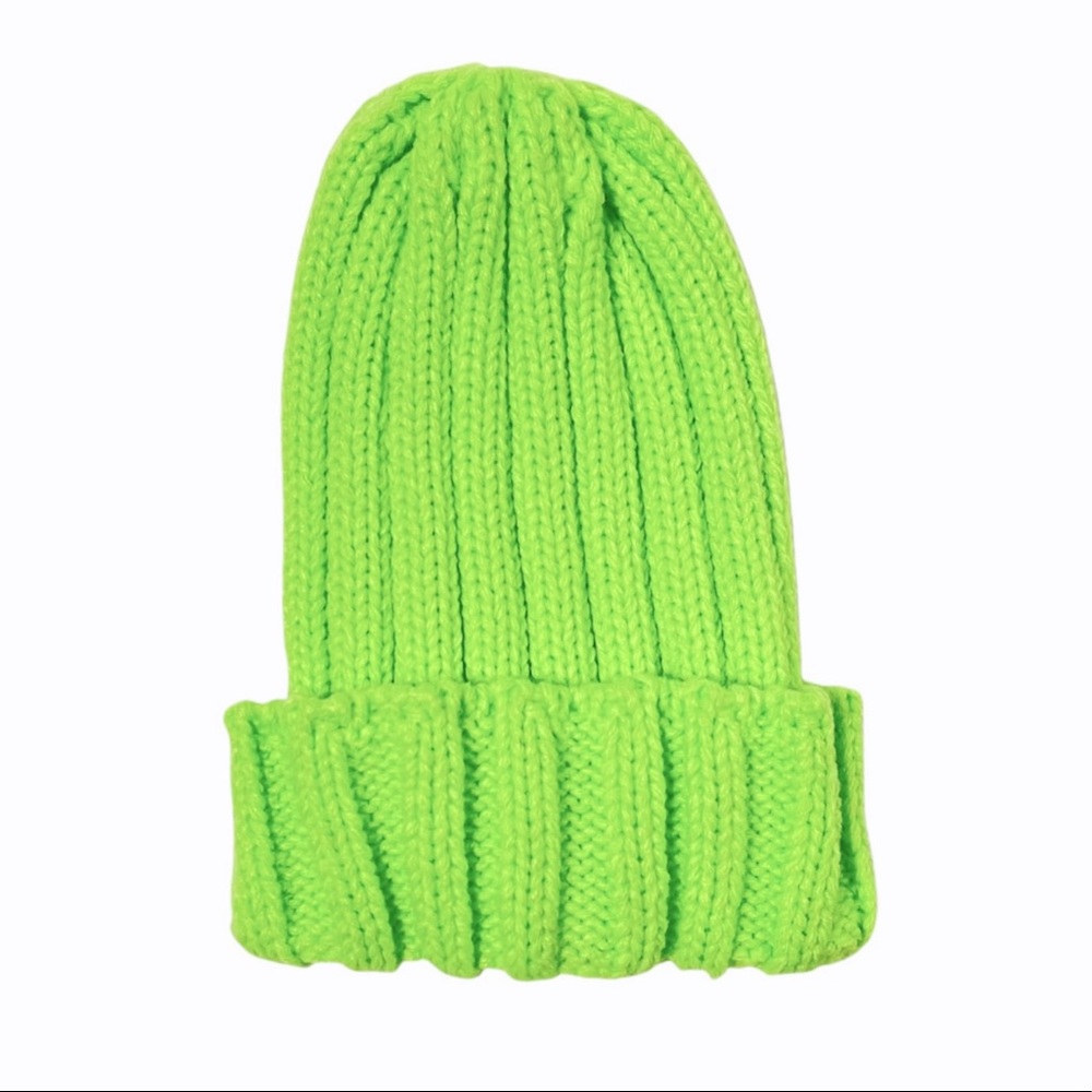 BP. Solid Wide Rib Knit Cuffed Beanie